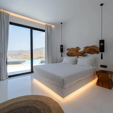 Extraordinary Mykonos Shifu 6 Bedrooms Unique Aegean Sea Views Private Infinity Pool Ftelia Villa Ano Mera
