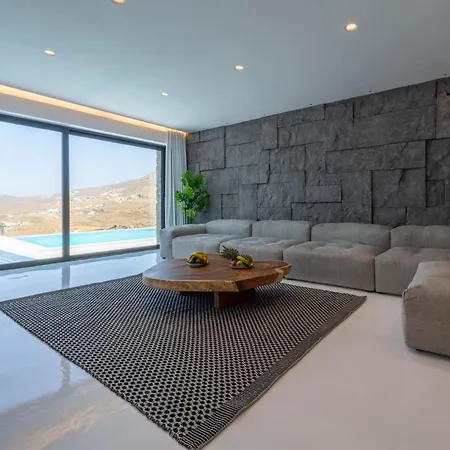 Extraordinary Mykonos Shifu 6 Bedrooms Unique Aegean Sea Views Private Infinity Pool Ftelia Ano Mera