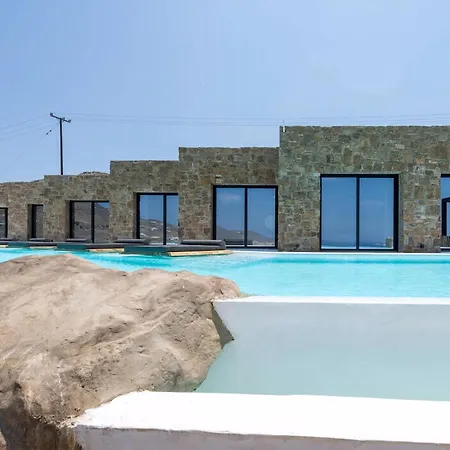 Extraordinary Mykonos Shifu 6 Bedrooms Unique Aegean Sea Views Private Infinity Pool Ftelia *