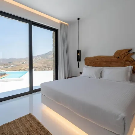 Extraordinary Mykonos Shifu 6 Bedrooms Unique Aegean Sea Views Private Infinity Pool Ftelia Villa Ano Mera
