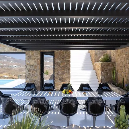 Extraordinary Mykonos Shifu 6 Bedrooms Unique Aegean Sea Views Private Infinity Pool Ftelia Ano Mera