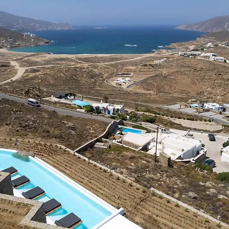 Extraordinary Mykonos Shifu 6 Bedrooms Unique Aegean Sea Views Private Infinity Pool Ftelia *