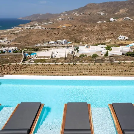 Extraordinary Mykonos Shifu 6 Bedrooms Unique Aegean Sea Views Private Infinity Pool Ftelia Ano Mera
