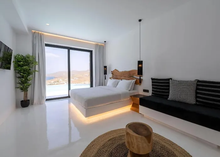Βίλα Extraordinary Mykonos Shifu 6 Bedrooms Unique Aegean Sea View Άνω Μερά