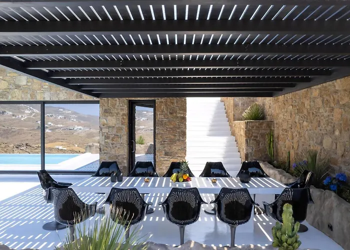 Extraordinary Mykonos Shifu 6 Bedrooms Unique Aegean Sea View Άνω Μερά