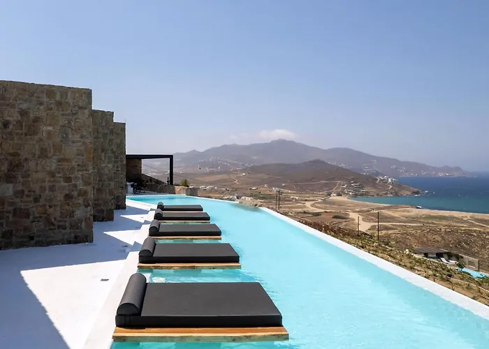 Extraordinary Mykonos Shifu 6 Bedrooms Unique Aegean Sea View