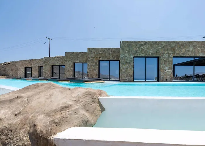 Extraordinary Mykonos Shifu 6 Bedrooms Unique Aegean Sea View *