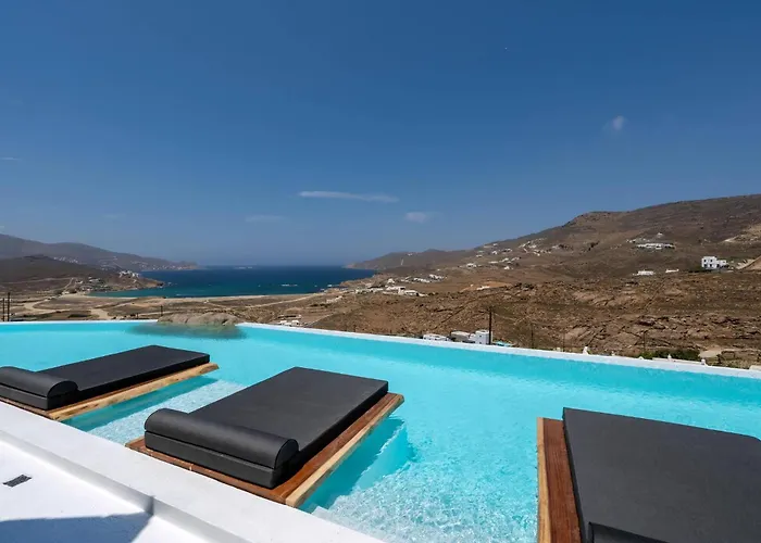 Extraordinary Mykonos Shifu 6 Bedrooms Unique Aegean Sea View