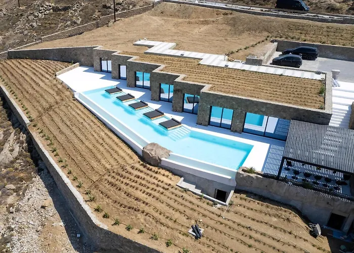 Βίλα Extraordinary Mykonos Shifu 6 Bedrooms Unique Aegean Sea View