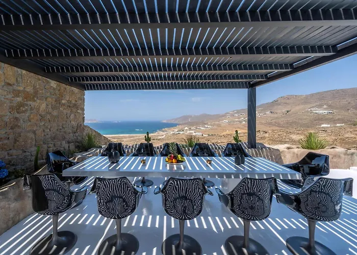 Extraordinary Mykonos Shifu 6 Bedrooms Unique Aegean Sea View * Άνω Μερά